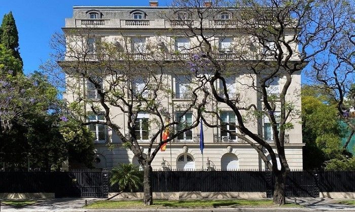 Barrio Parque. Embajadas